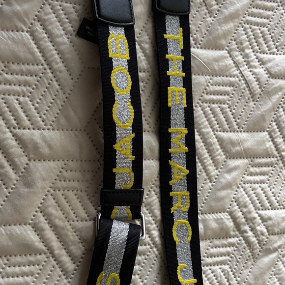 Marc Jacobs Black Strap with Yellow and Silver Accents - Picture 3 of 3